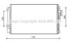 AVA QUALITY COOLING KA5157D Condenser, air conditioning